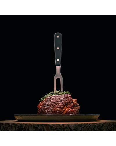 Viande dans l'assiette /prêt et servi